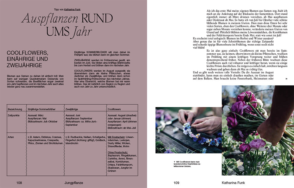 Buch Slowflower Bewegung