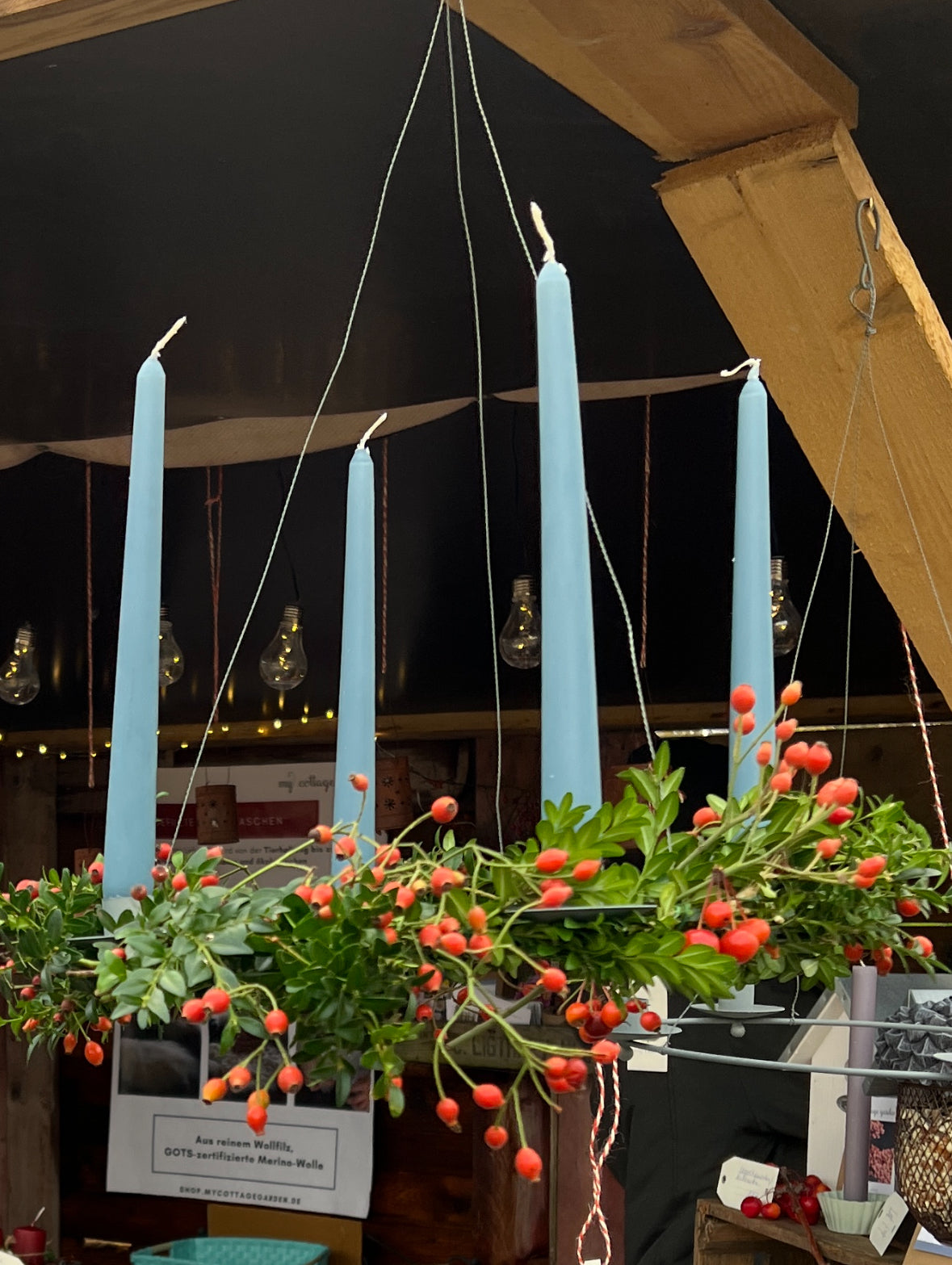 Adventskranz einfach