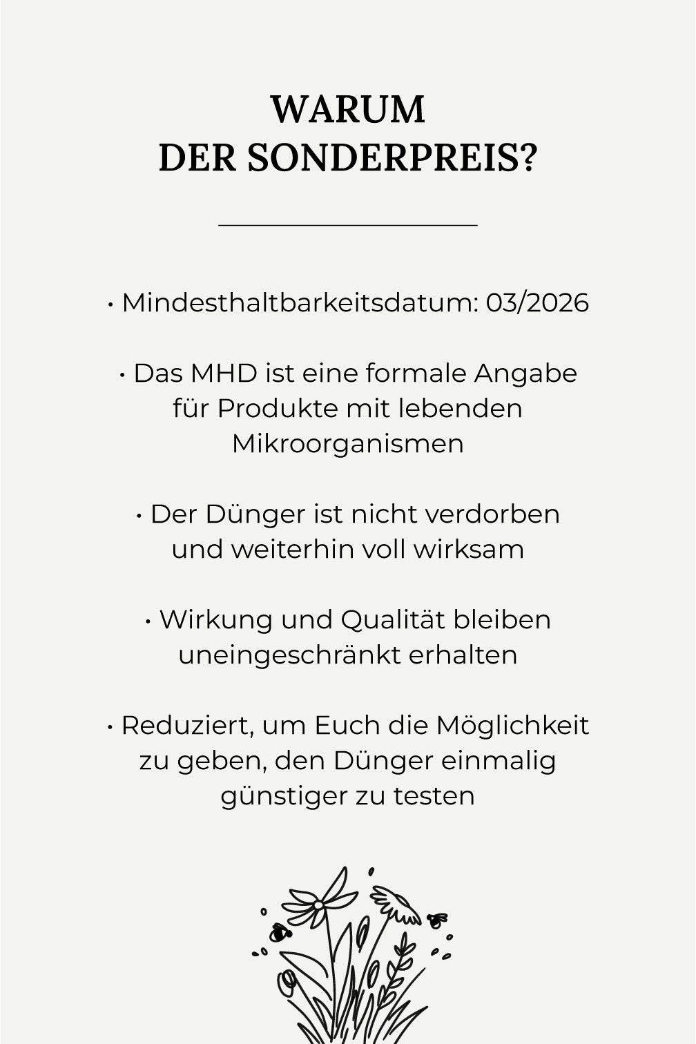 SALE Bodenfruchtbarkeits-Booster