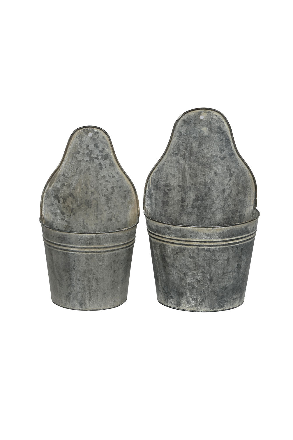 Wandtöpfe aus Metall (2er Set)