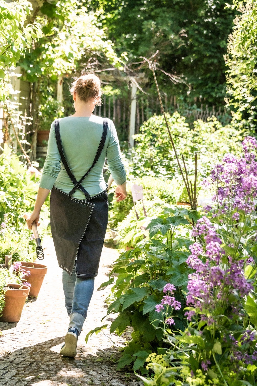 Japanische Gartenschürze