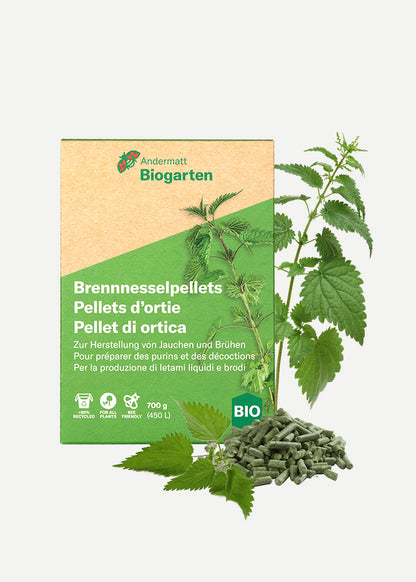 Bio Brennnessel-Pellets