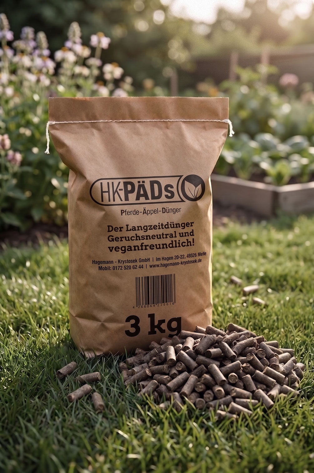Pferdeäppel-Pellets – Naturdünger