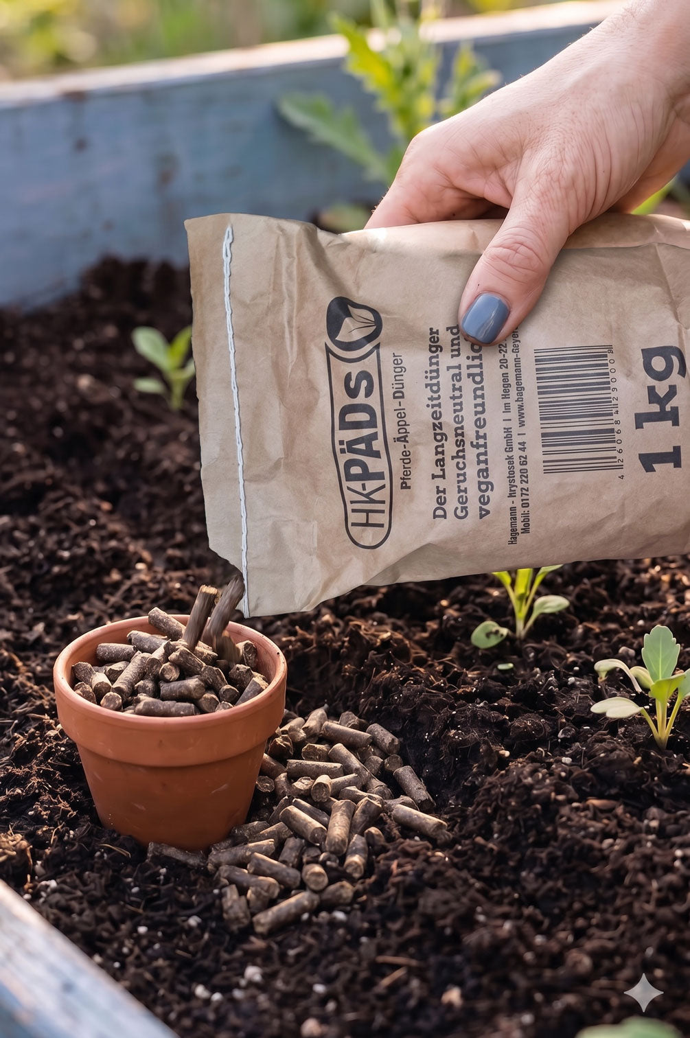 Pferdeäppel-Pellets – Naturdünger