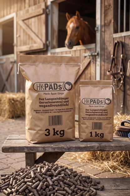 Pferdeäppel-Pellets – Naturdünger