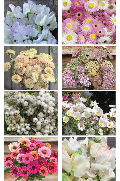 Slowflower-Muttertags-Bouquet (Mischung mit 8 Packungen)