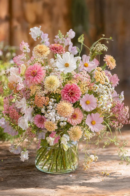 Slowflower-Muttertags-Bouquet (Mischung mit 8 Packungen)
