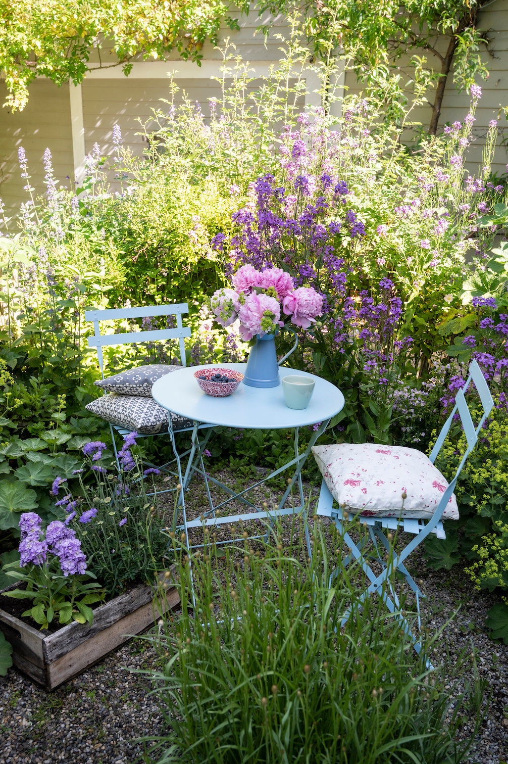 Bistrotisch-Set – My Cottage Garden