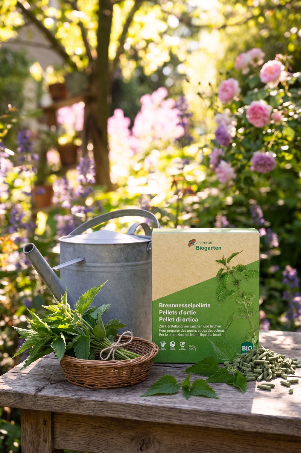 Bio Brennnessel-Pellets