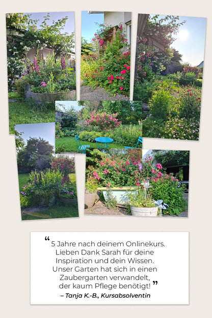 ONLINEKURS: DEIN WEG ZUM GARTENGLÜCK