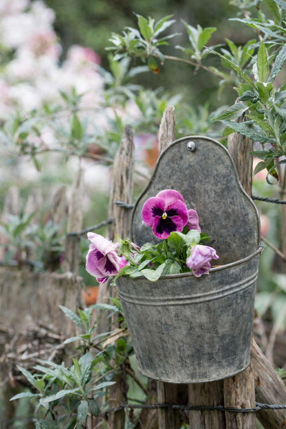 Wandtöpfe aus Metall (2er Set)
