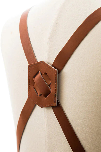 Handgenähte Gartenschürze – Denim