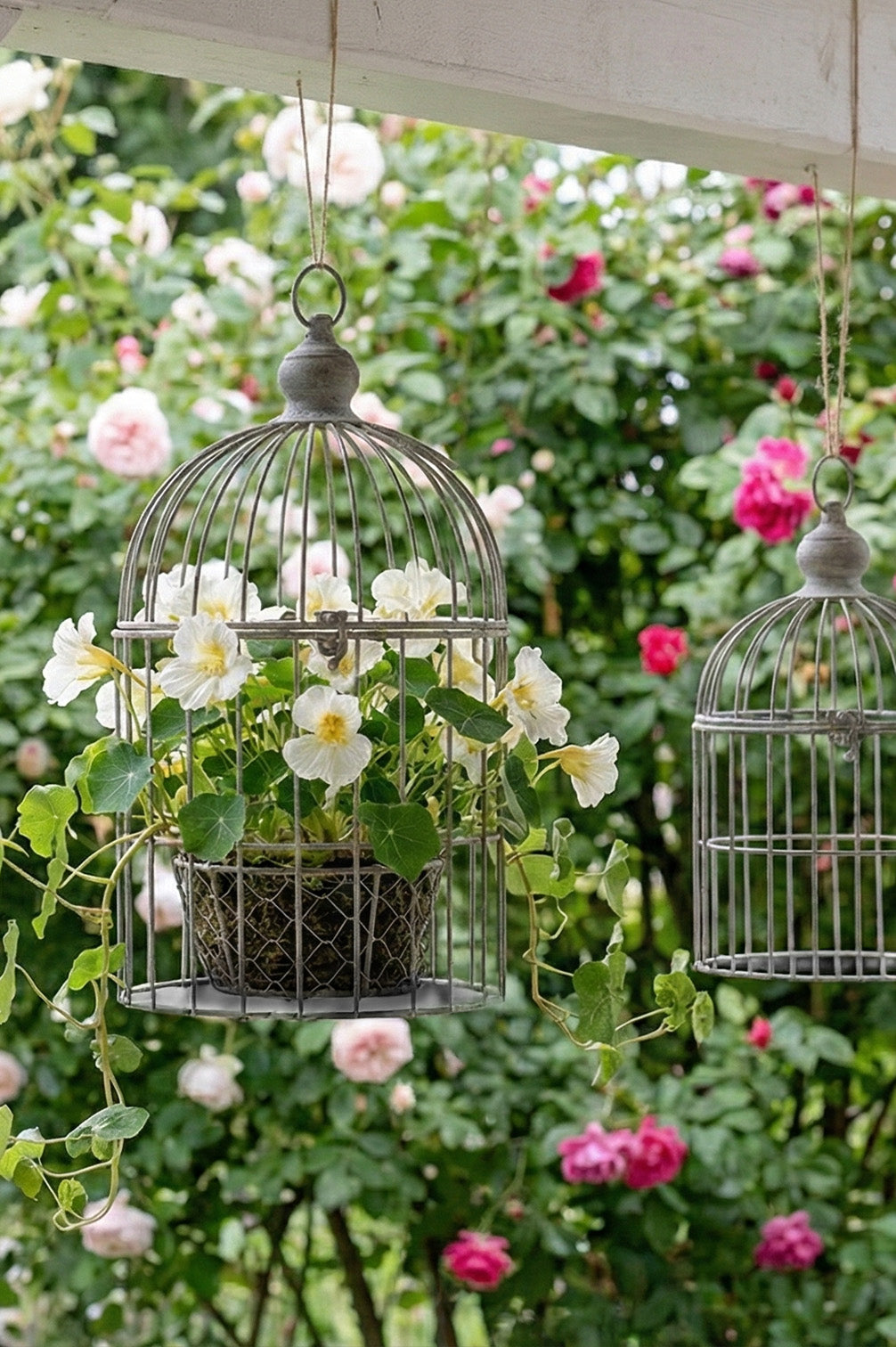 Dekorativer Vogelkäfig im Vintage-Stil (2 Größen)