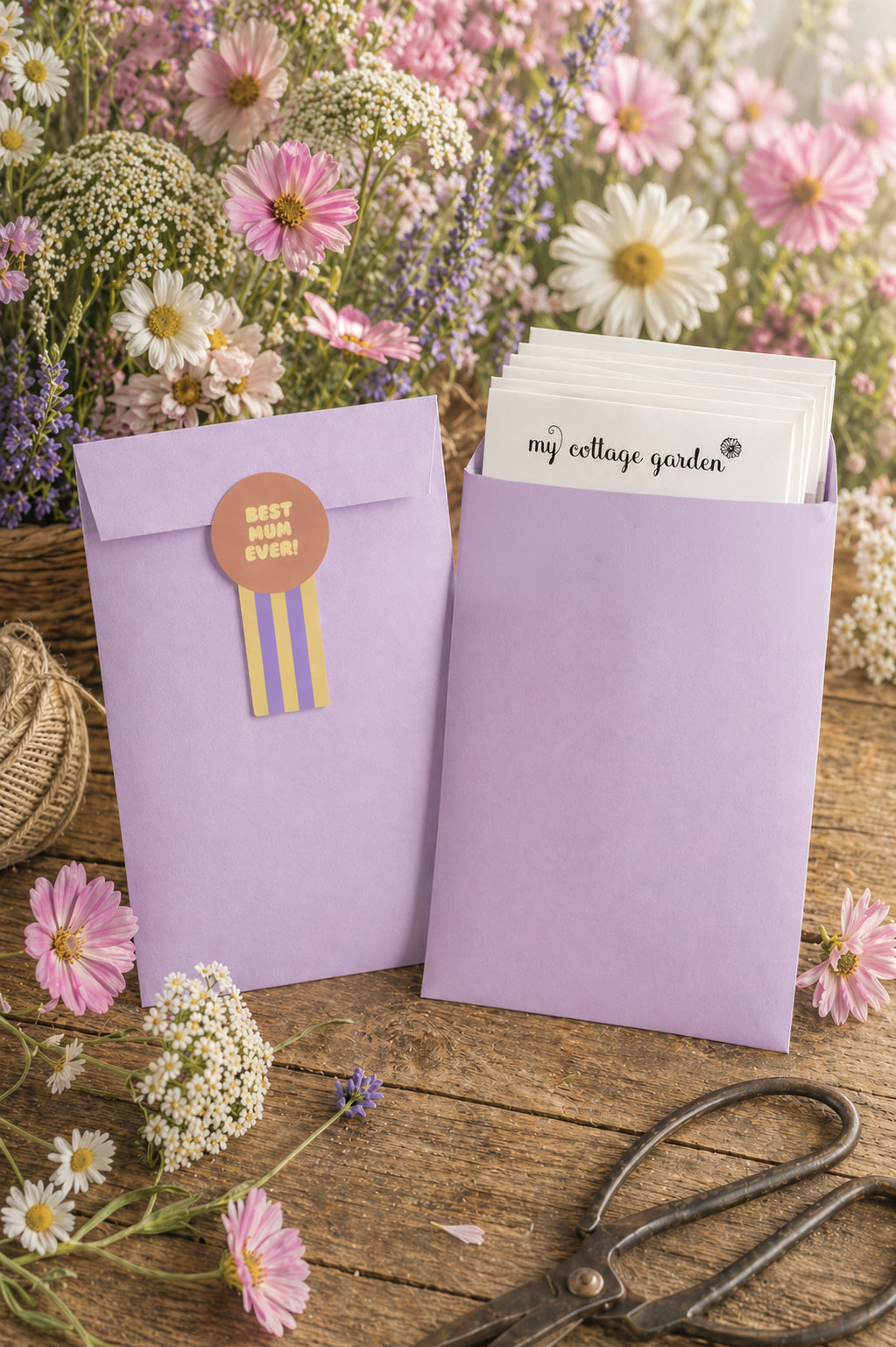 Slowflower-Muttertags-Bouquet (Mischung mit 8 Packungen)