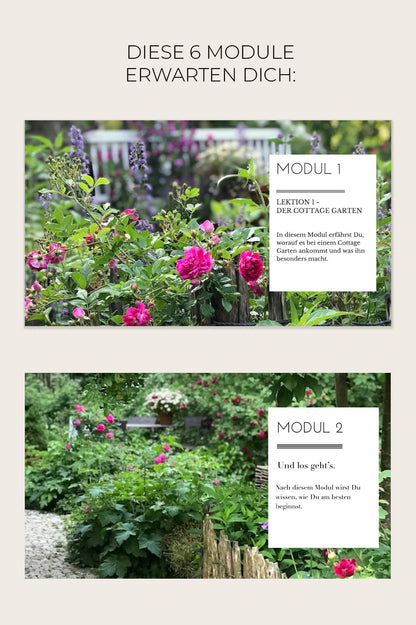 ONLINEKURS: DEIN WEG ZUM GARTENGLÜCK