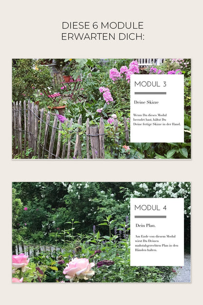 ONLINEKURS: DEIN WEG ZUM GARTENGLÜCK