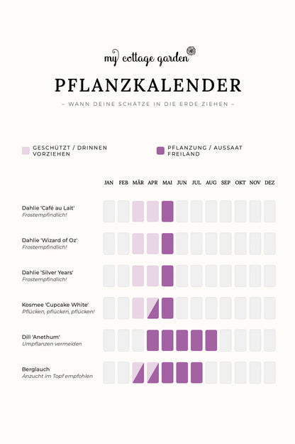 Pflückglück "Pastell"