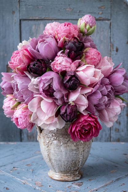 Pflückglück "La vie en rose" – 40 Zwiebeln