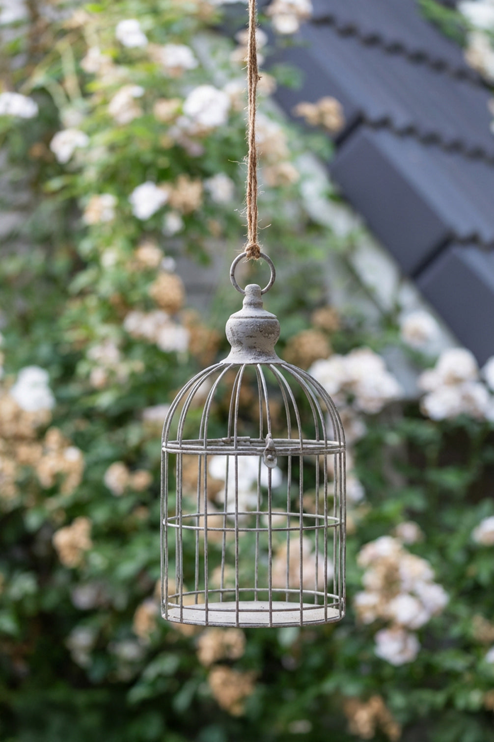 Dekorativer Vogelkäfig im Vintage-Stil (2 Größen) – My Cottage Garden